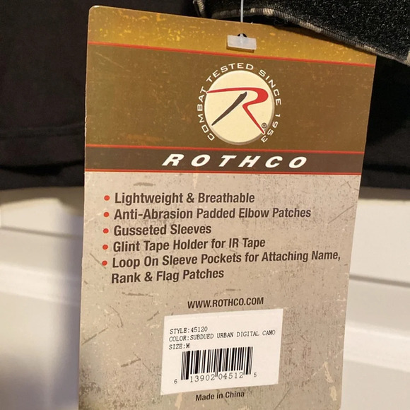 Rothco Tactical Combat Airsoft Shirt Lightweight Military Paintball Army Stretch - Picture 6 of 7